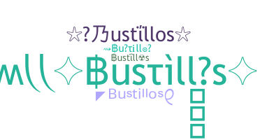 နာမ်မြောက်မည့်အမည် - Bustillos