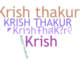 နာမ်မြောက်မည့်အမည် - KrishThakur