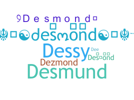 နာမ်မြောက်မည့်အမည် - Desmond