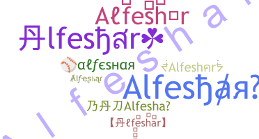 နာမ်မြောက်မည့်အမည် - Alfeshar