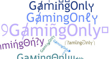 နာမ်မြောက်မည့်အမည် - GamingOnly