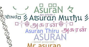 နာမ်မြောက်မည့်အမည် - Asuran