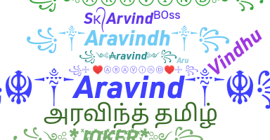 နာမ်မြောက်မည့်အမည် - Aravind