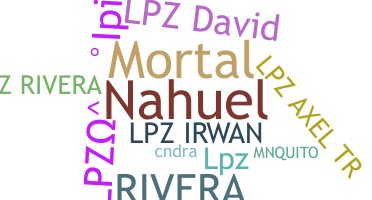 နာမ်မြောက်မည့်အမည် - LPZ