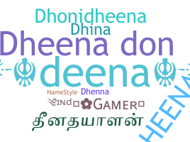 နာမ်မြောက်မည့်အမည် - Dheena