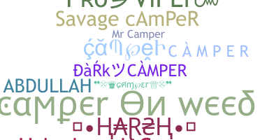 နာမ်မြောက်မည့်အမည် - Camper