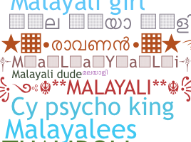နာမ်မြောက်မည့်အမည် - Malayali