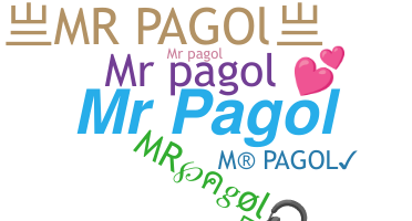 နာမ်မြောက်မည့်အမည် - MRpagol