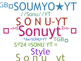 နာမ်မြောက်မည့်အမည် - Sonuyt