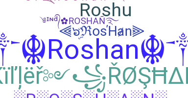 နာမ်မြောက်မည့်အမည် - Roshan
