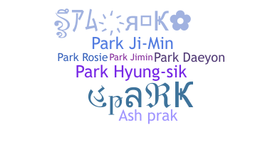နာမ်မြောက်မည့်အမည် - Park