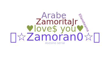 နာမ်မြောက်မည့်အမည် - Zamorano