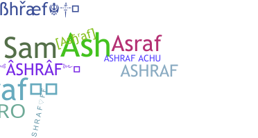 နာမ်မြောက်မည့်အမည် - Ashraf