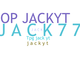 နာမ်မြောက်မည့်အမည် - JackyT