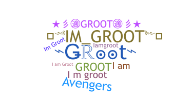 နာမ်မြောက်မည့်အမည် - Groot