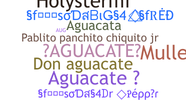 နာမ်မြောက်မည့်အမည် - Aguacate
