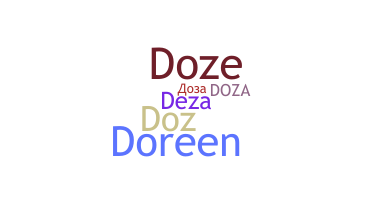 နာမ်မြောက်မည့်အမည် - Doza