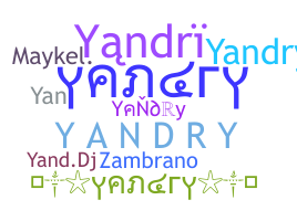 နာမ်မြောက်မည့်အမည် - Yandry