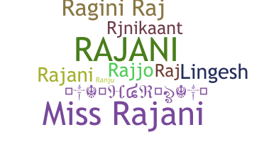 နာမ်မြောက်မည့်အမည် - Rajni