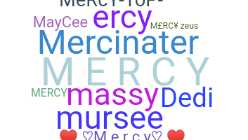 နာမ်မြောက်မည့်အမည် - Mercy
