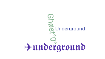 နာမ်မြောက်မည့်အမည် - underground