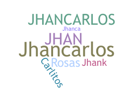 နာမ်မြောက်မည့်အမည် - jhancarlos