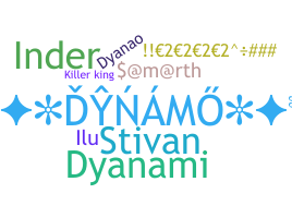 နာမ်မြောက်မည့်အမည် - dyanamo