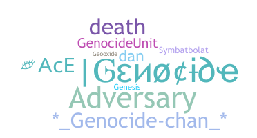 နာမ်မြောက်မည့်အမည် - Genocide