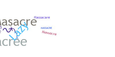 နာမ်မြောက်မည့်အမည် - Massacre