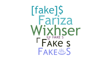နာမ်မြောက်မည့်အမည် - Fakes