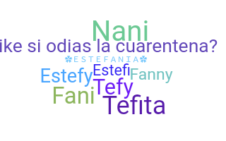 နာမ်မြောက်မည့်အမည် - Estefania