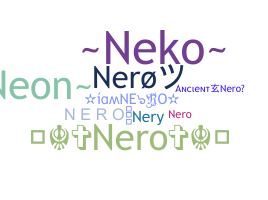 နာမ်မြောက်မည့်အမည် - NERO