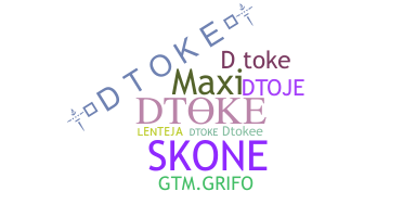 နာမ်မြောက်မည့်အမည် - Dtoke