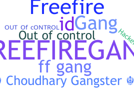 နာမ်မြောက်မည့်အမည် - Freefiregang