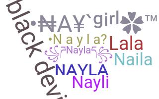 နာမ်မြောက်မည့်အမည် - Nayla