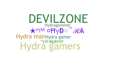 နာမ်မြောက်မည့်အမည် - Hydragamer