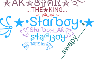 နာမ်မြောက်မည့်အမည် - StarBoy