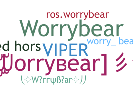 နာမ်မြောက်မည့်အမည် - WorryBear