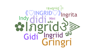 နာမ်မြောက်မည့်အမည် - Ingrid