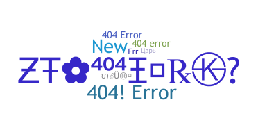 နာမ်မြောက်မည့်အမည် - 404error