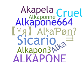 နာမ်မြောက်မည့်အမည် - Alkapone