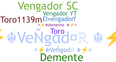 နာမ်မြောက်မည့်အမည် - Vengador