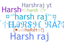 နာမ်မြောက်မည့်အမည် - HarshRaj