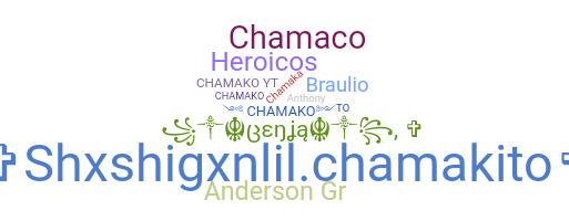 နာမ်မြောက်မည့်အမည် - Chamako