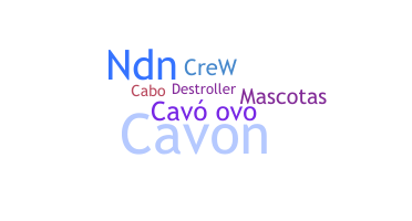 နာမ်မြောက်မည့်အမည် - Cavo
