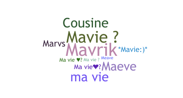 နာမ်မြောက်မည့်အမည် - Mavie