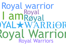 နာမ်မြောက်မည့်အမည် - royalwarrior
