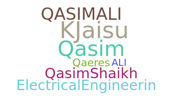 နာမ်မြောက်မည့်အမည် - QasimAli