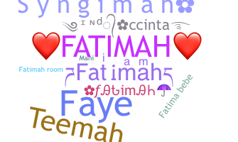 နာမ်မြောက်မည့်အမည် - Fatimah