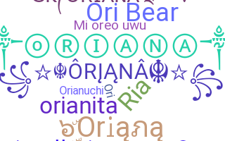 နာမ်မြောက်မည့်အမည် - Oriana